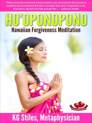 cover image of Ho'oponopono Hawaiian Forgiveness Meditaton